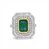 Image 3 : Vintage Emerald Ring