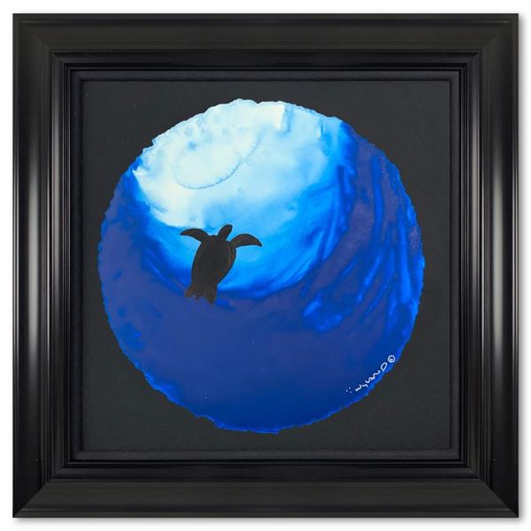 Flight of the sea Turtle by Wyland Original