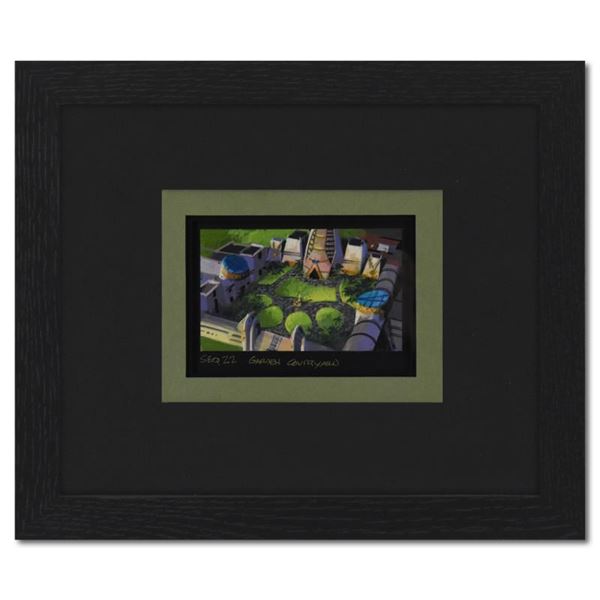 Seq 22 Garden Courtyard by Marvel Comics Original