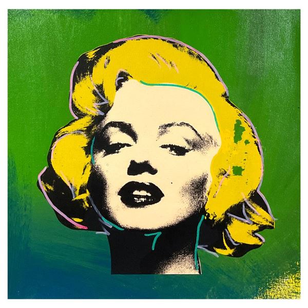 Marilyn by Steve Kaufman (1960-2010)