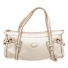 Image 1 : Tods Off White Leather Tote Bag