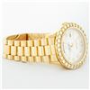 Image 6 : Rolex Mens 18K Yellow Gold MOP String Diamond & Sapphire Quickset President Wris
