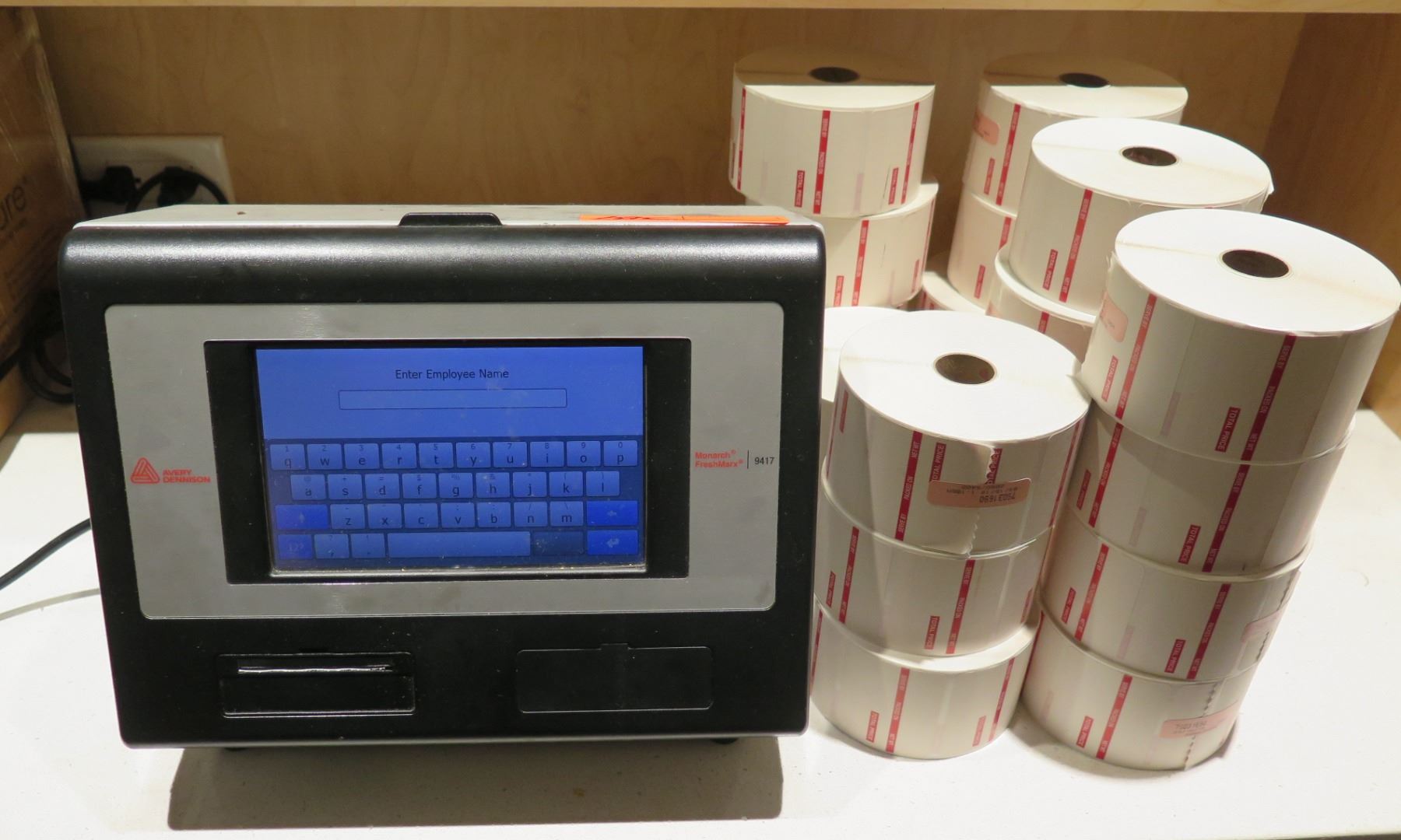 Avery-Dennison Monarch FreshMarx 9417 Food Label Printer w/ Multiple ...