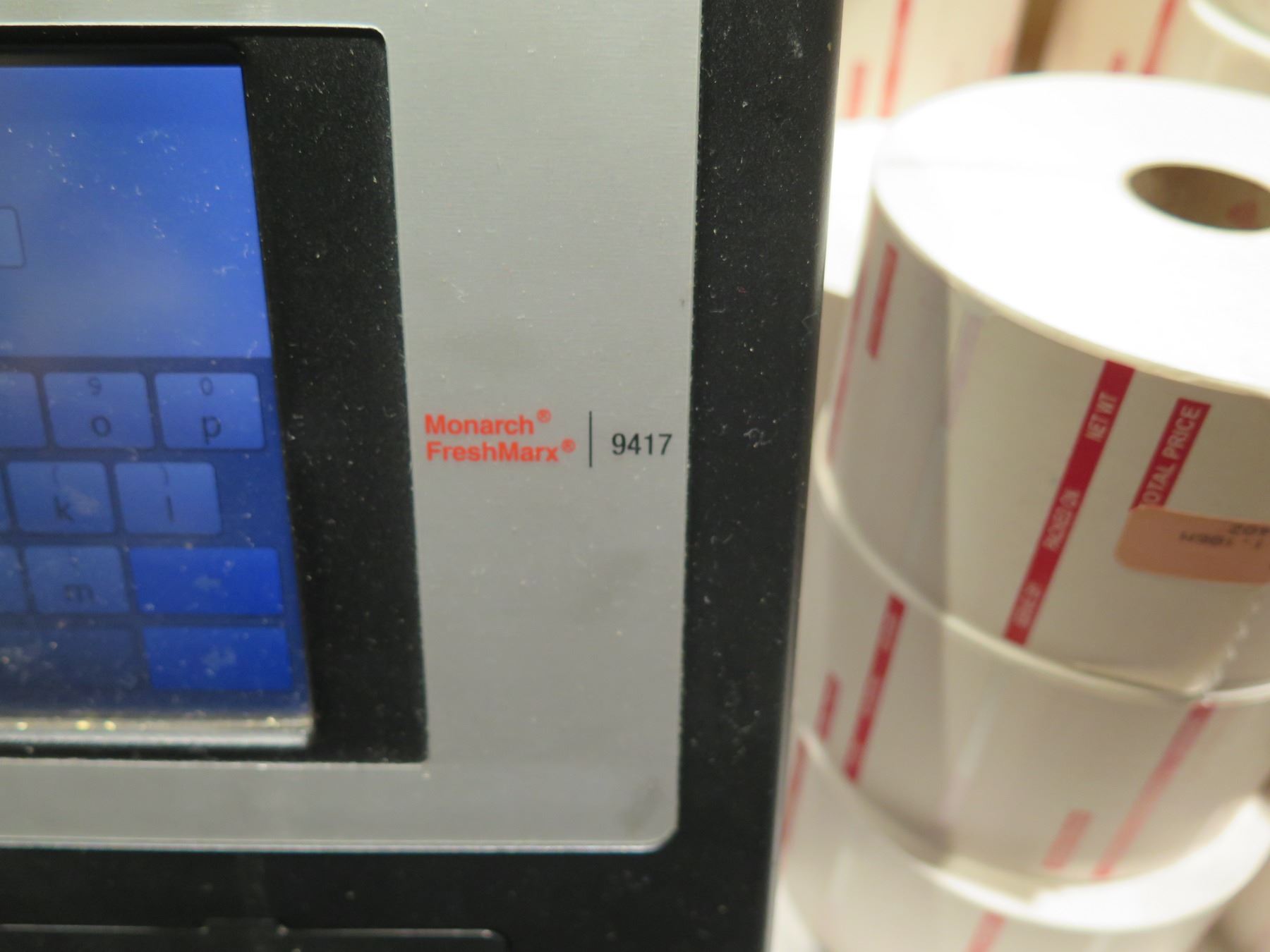 Freshmarx Printer Avery-Dennison Monarch FreshMarx 9417 Food Label Printer w/ Multiple ...