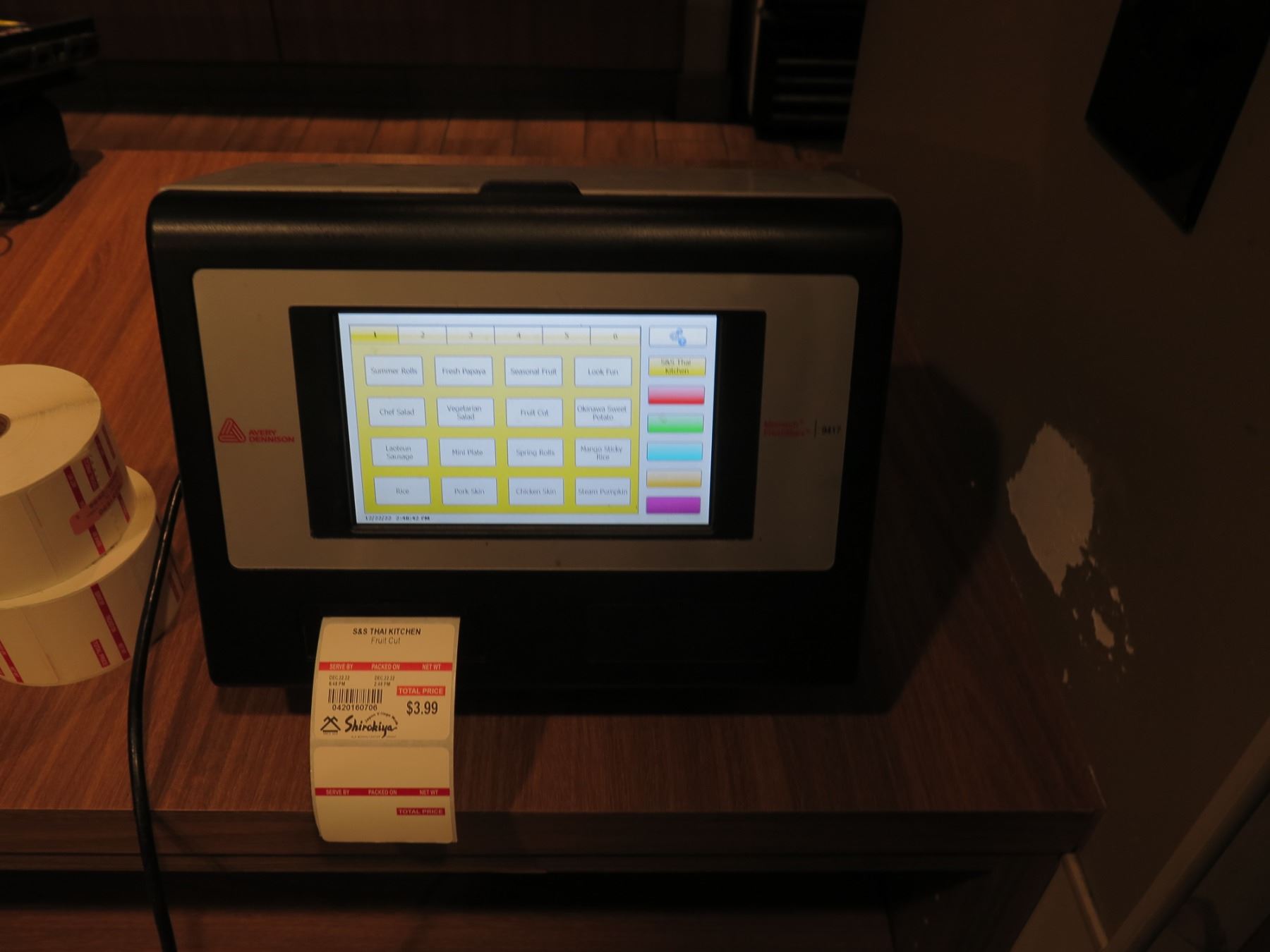 Freshmarx Printer Avery-Dennison Monarch FreshMarx 9417 Food Label Printer w/ Multiple ...