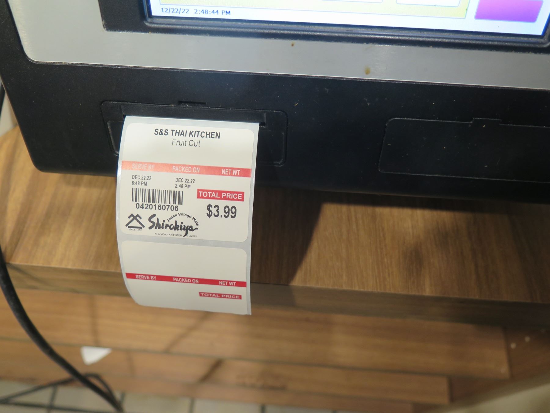 AveryDennison Monarch FreshMarx 9417 Food Label Printer w/ Multiple