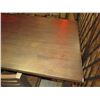 Image 8 : Wooden Table 75"x31"x30"H w/ 6 Matching Chairs 16"x17"x33"H