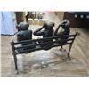 Image 8 : Monkeys See No Evil, Hear No Evil, Speak No Evil Statue 52"x21"x40"H