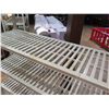 Image 2 : Cambro 4-Tier Slatted Plastic Rack 58" x 20" x 72"H
