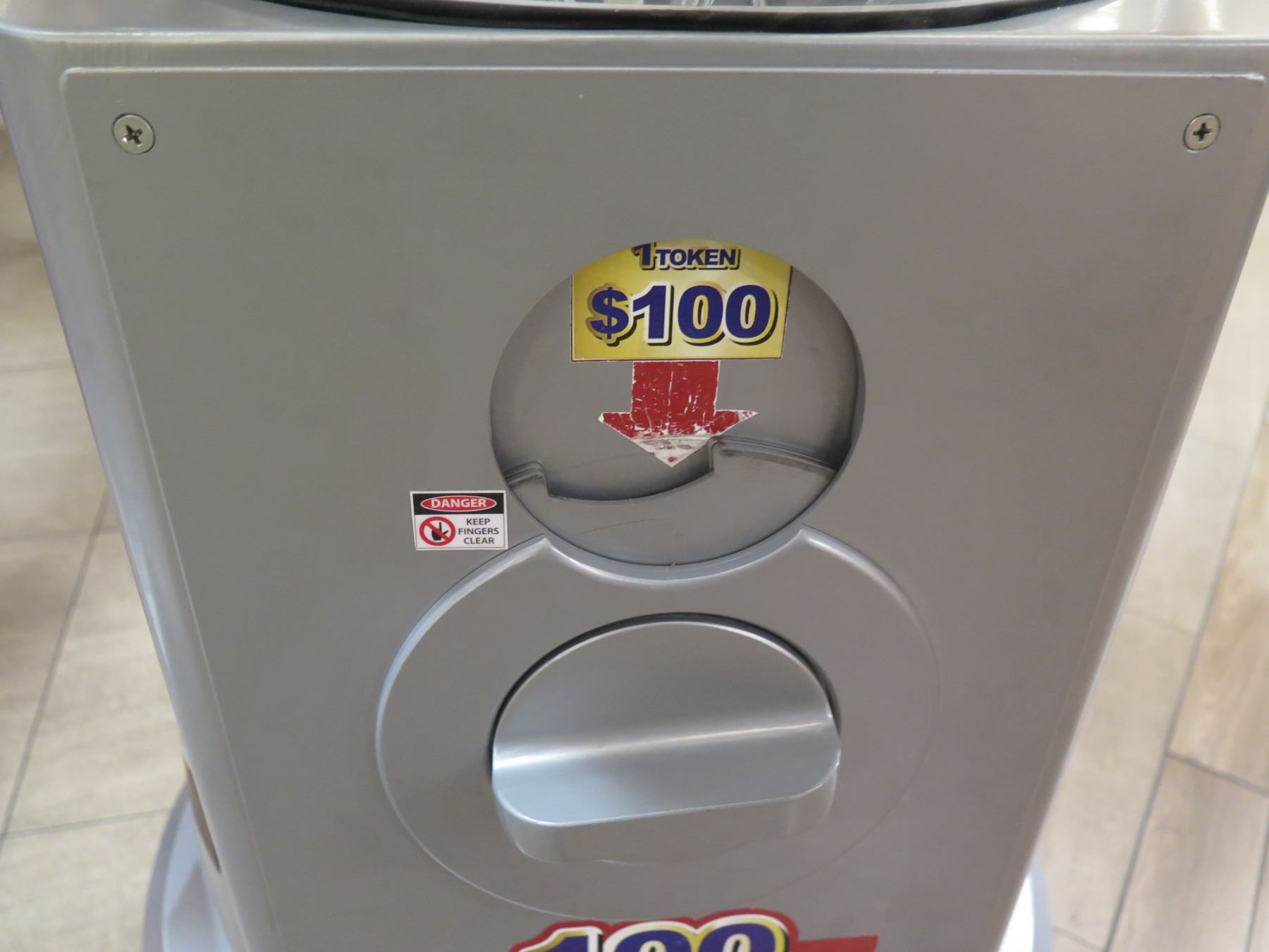 Capsule Vending Machine - $100 Token Operated