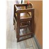 Image 2 : Qty 2 Wooden Stacking Baby High-Chairs