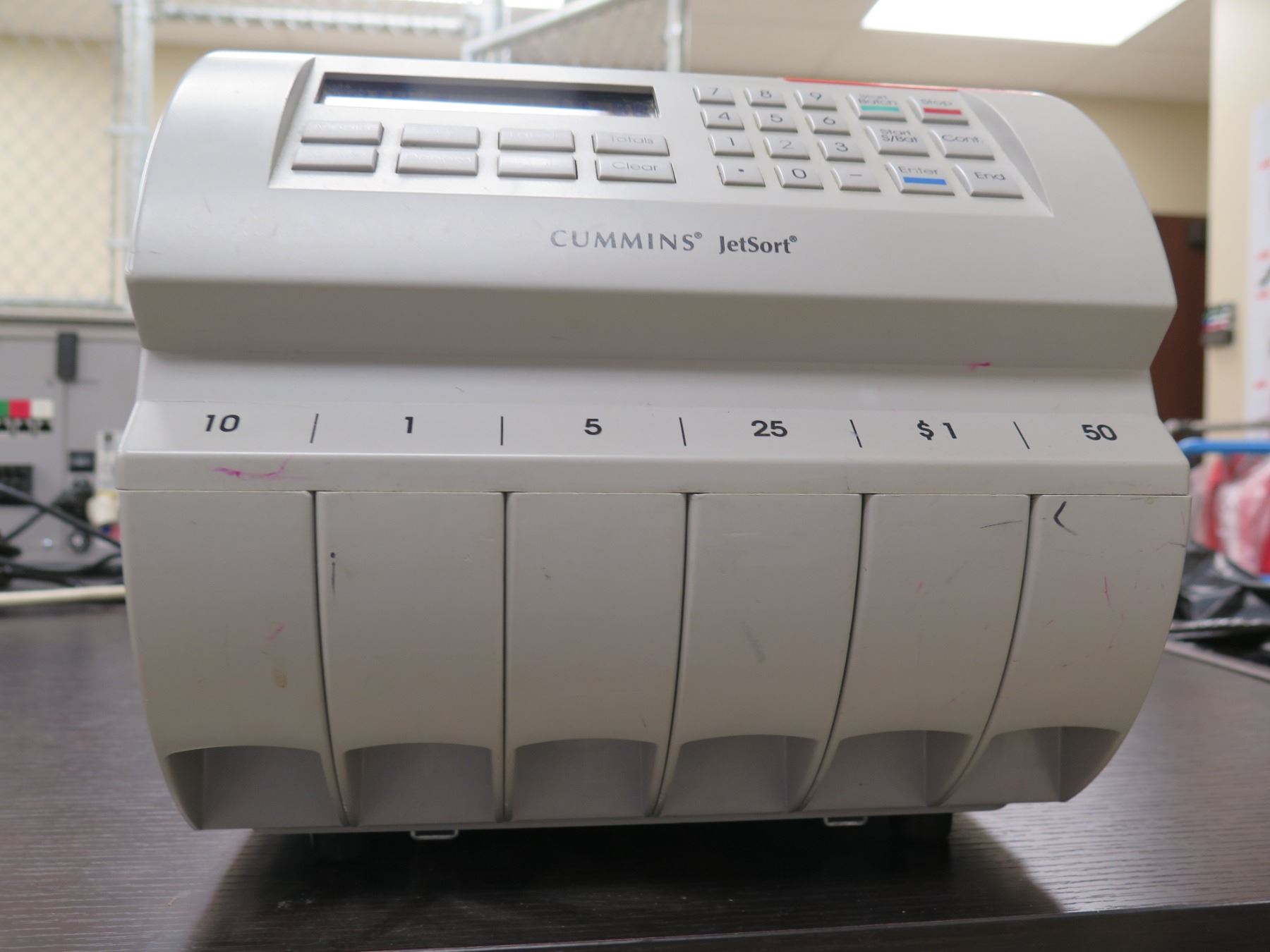 Cummins-Allison 1606 JetSort Coin Sorter Machine