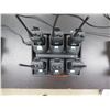 Image 2 : Qty 6 Avitech Handheld Radios in Kenwood KSC-35S Rapid Charger w/ Adaptors