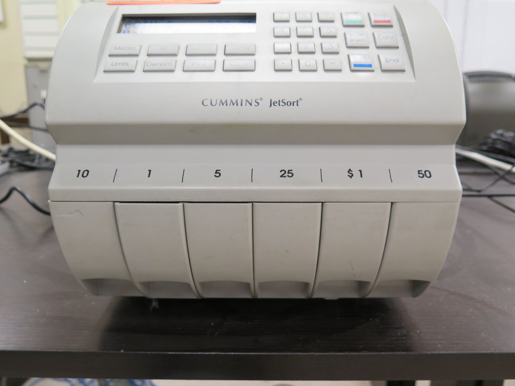 Cummins-Allison 1606 JetSort Coin Sorter Machine