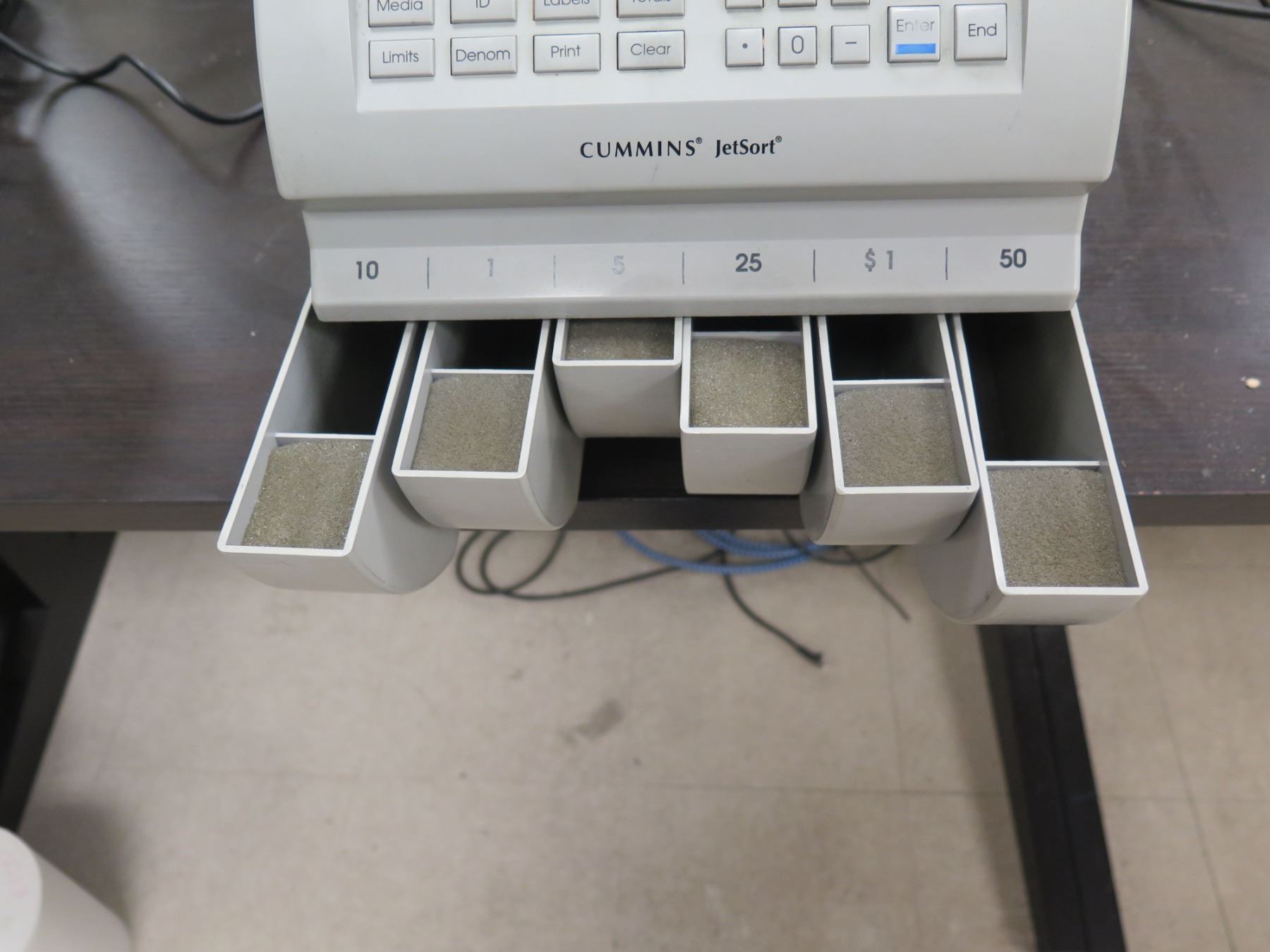 Cummins-Allison 1606 JetSort Coin Sorter Machine