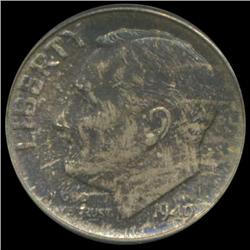 1949 Roosevelt Dime Graded PCGS MS65 with FB (COI-4781)