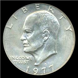 1977D IKE Dollar Graded NGC MS65 (COI-4881)