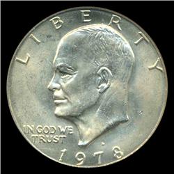 1978D IKE Dollar Graded NGC MS65 (COI-4891)