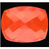9.75ct Deep Orange AAA Huge Anituque Cushion Cornellion (GEM-14180)
