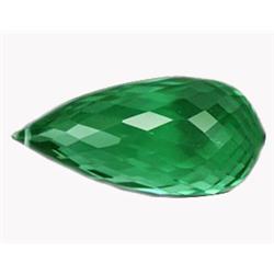 33.85ct Fabulous AAA Green Briolette Amethyst (GEM-15397)