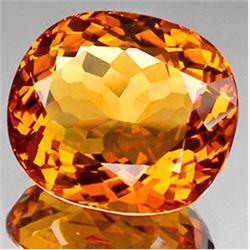 25.35ct Valuable Cushion Madeira Citrine (GEM-16440)