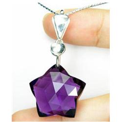 35.12ct Beautiful  Star Cut Purple Amethyst (GEM-16479)