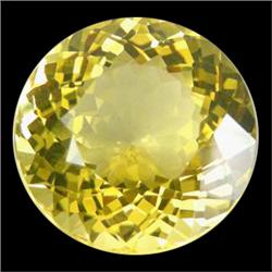 37.90ct Splendid Round Yellow Citrine (GEM-16819)
