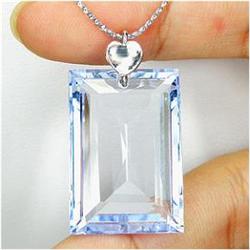 31.85ct Splendid Rectangle Cut Sky Blue Topaz  (GEM-16907)