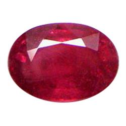 1.18ct Dinamite Oval Hot Red Ruby Mozambique VS (GEM-17054)