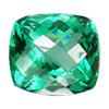 Image 1 : 32.15ct AAA If Cushion Checker Cut Green Amethyst  (GEM-17076)