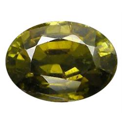 1.17ct Oval Cut Green Yellow Paraiba Tourmaline  (GEM-17126)