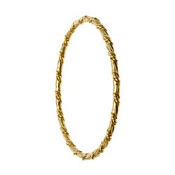 Heavy 24k Gold Layered Bracelet  (JEW-166)
