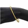 Image 2 : Heavy 24k Gold Layered Bracelet  (JEW-166)