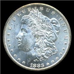 1883CC Morgan Dollar Rare Variety MS64+ (COI-5258)