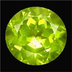 1.63ct Round Cut Top AAA Green Peridot (GEM-16638)