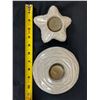 Image 2 : Candle Holders with Candles