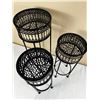 Image 2 : 3 Metal Plant Stands