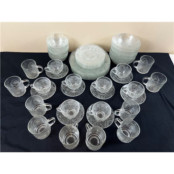 Glass Dishware Lot