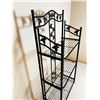 Image 2 : Cast Iron Bakers Rack with grape vine design - folds