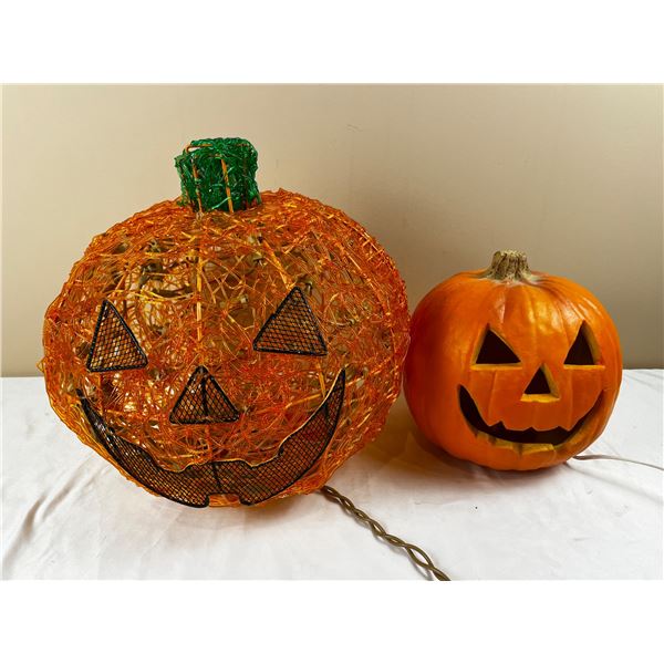Light Up Pumpkin Décor