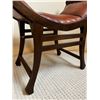 Image 2 : YuYu Saksae Leather & Teak Chair