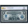 Image 1 : 1899 $2 Mini Porthole Silver Certificate PCGS 30