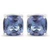 Image 1 : Plated Rhodium 4.20ctw Mystic Quartz Earrings