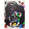 JOAN MIRO REVOLUTION II Original Lithograph by XXieme Siecle in Mourlot Paris