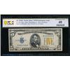 1934A $5 N Africa Silver Certificate PCGS 40