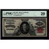 1891 $20 Silver Certificate PMG 20