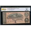 Image 1 : 1864 $5 T-69 Confederate PCGS 30