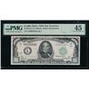 1934A $1000 San Francisco FRN PMG 45