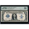 1923 $1 Silver Certificate PMG 30