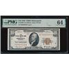 1929 $10 Minneapolis FRBN PMG 64